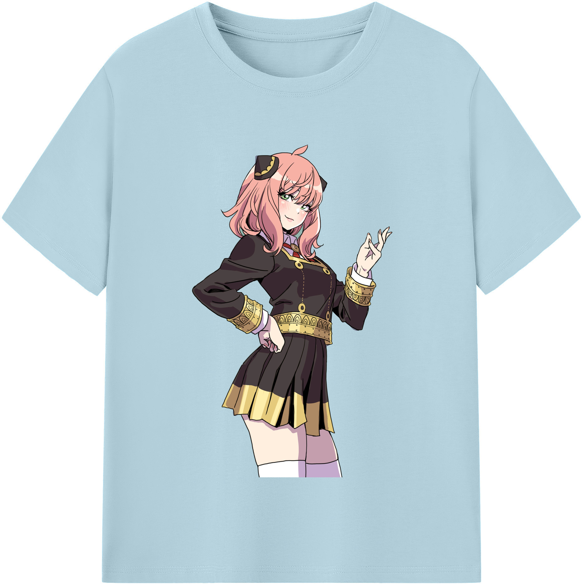 （画像用） SPY×FAMILY间谍家家酒 綿100％半袖Tシャツ（フロントプリント）